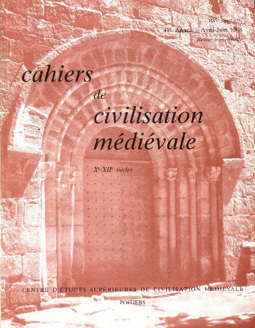 Livrenpoche : Cahiers de civilisation médiévale n°162 - Collectif - Livre