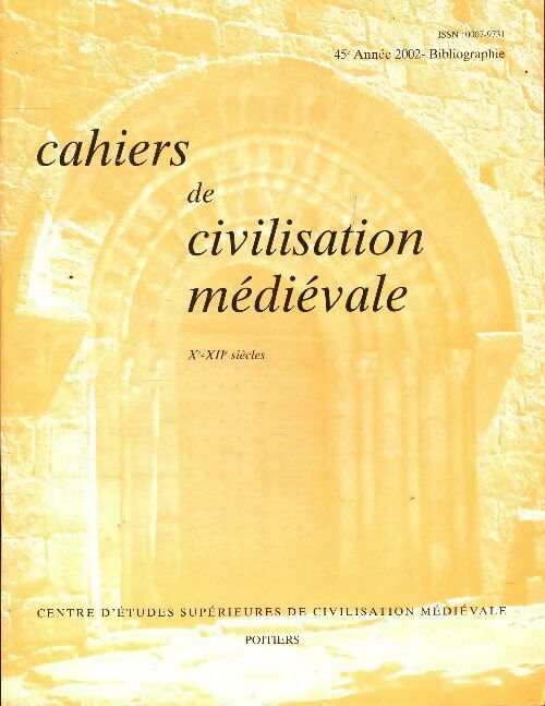 Livrenpoche : Cahiers de civilisation médiévale n°180 B - Collectif - Livre