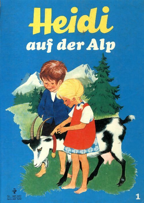 Livrenpoche : Heidi auf der Alp - Johanna Spyri - Livre