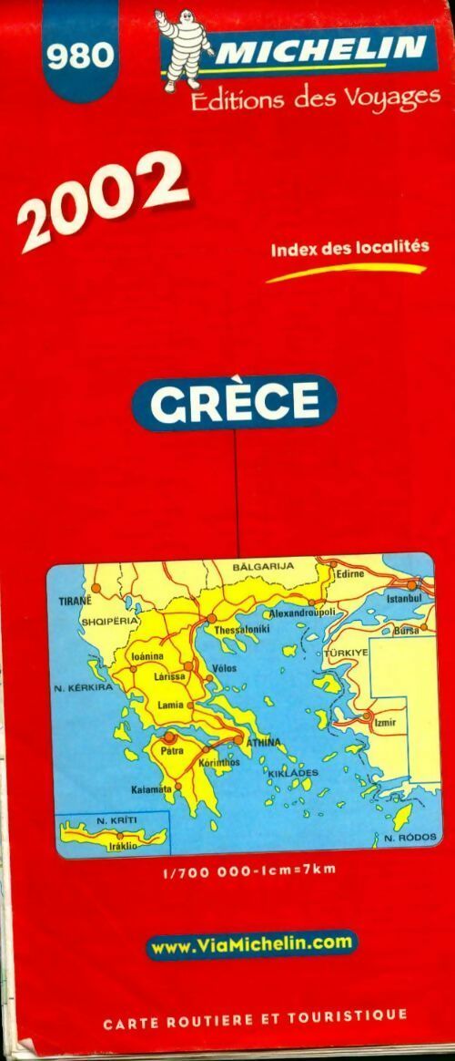 Livrenpoche : Grèce. 1/700 000 - Collectif - Livre