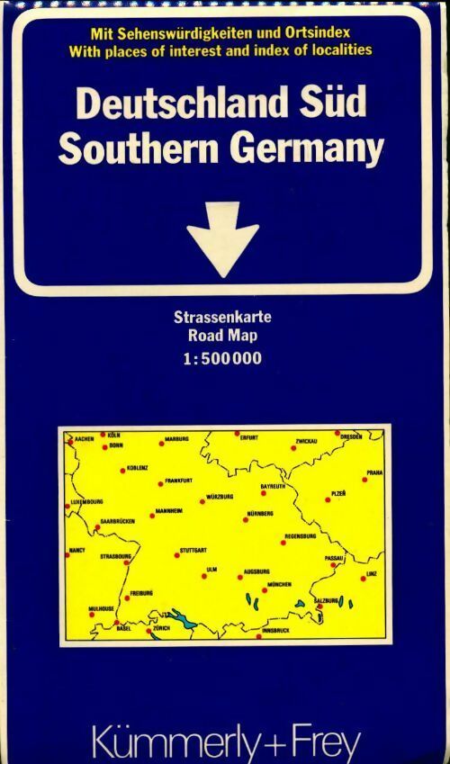 Livrenpoche : Deutschland Süd Southern Germany - Collectif - Livre