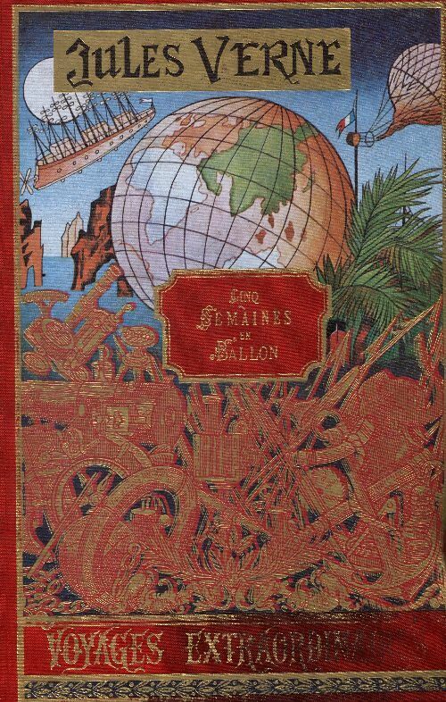 Cinq semaines en ballon - Jules Verne -  Les voyages extraordinaires - Livre