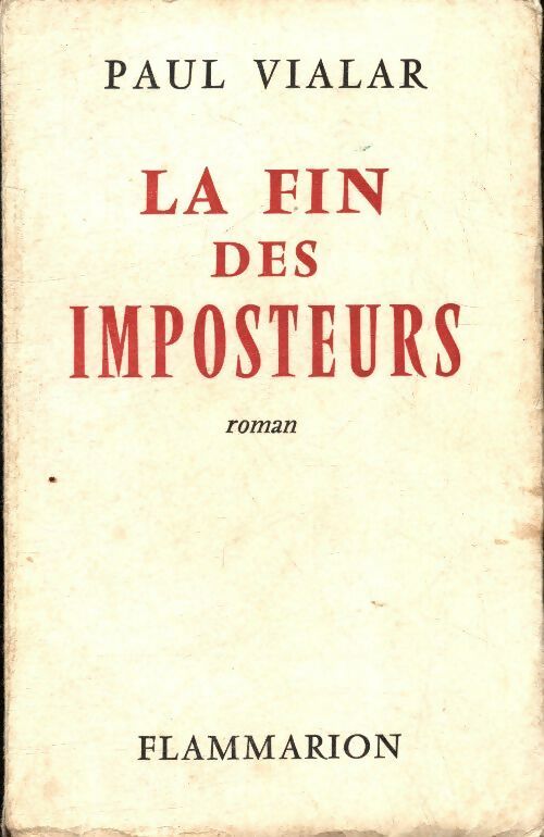 Livrenpoche : La fin des imposteurs - Paul Vialar - Livre