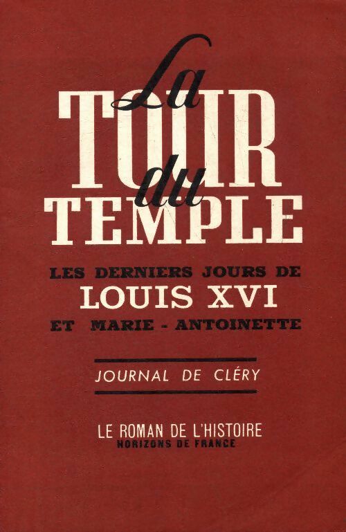 Livrenpoche : La tour du temple - Collectif - Livre