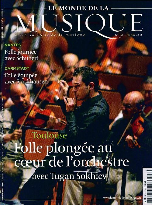Livrenpoche : Le Monde de la Musique n°328 : Folle plongée au coeur de l'orchestre - Collectif - Livre
