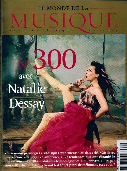 Livrenpoche : Le Monde de la Musique n°300 : Nathalie Dessay - Collectif - Livre
