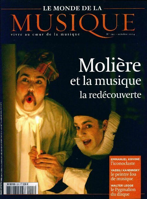 Livrenpoche : Le Monde de la Musique n°291 : Molière - Collectif - Livre