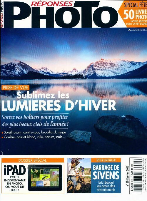 Livrenpoche : Réponses photo n°274 : Sublimez les lumières d'hiver - Collectif - Livre
