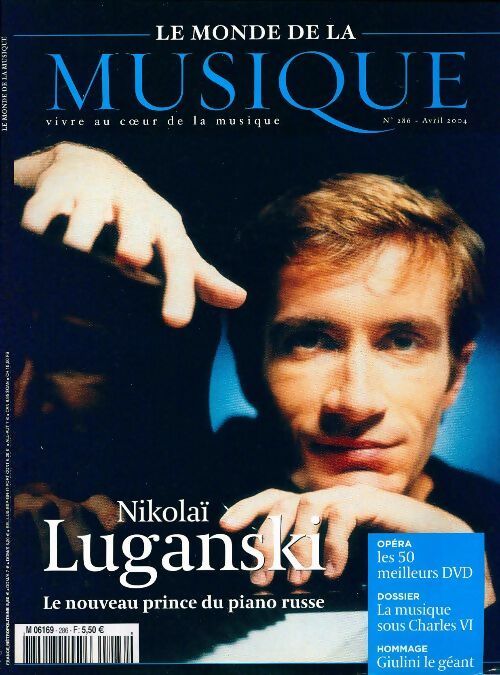 Livrenpoche : Le Monde de la musique n°286 : Luganski - Collectif - Livre