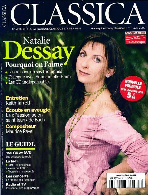 Livrenpoche : Classica n°111 : Nathalie Dessay - Collectif - Livre