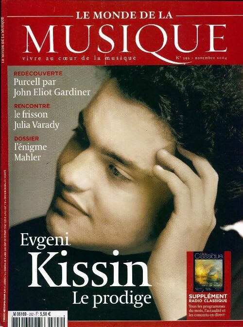 Livrenpoche : Le Monde de la musique n°292 : E. Kissin - Collectif - Livre