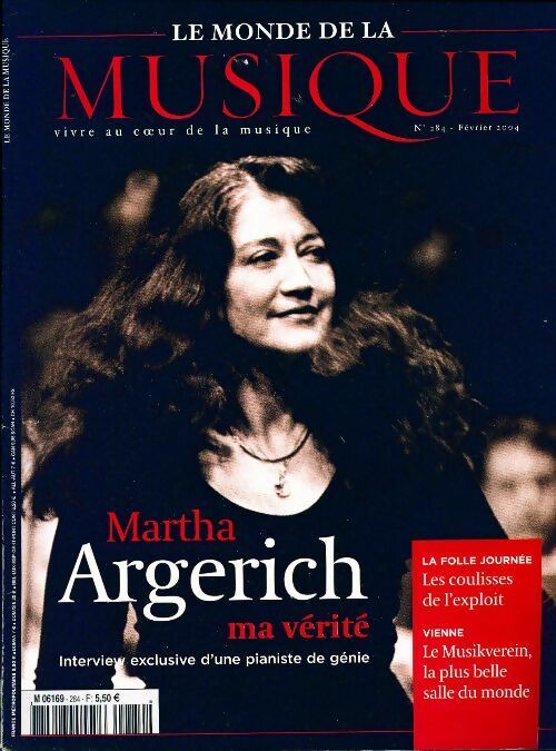 Livrenpoche : Le Monde de la musique n°284 : M. Argerich - Collectif - Livre