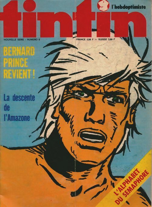Livrenpoche : Tintin (nouvelle série) n°6 : Bernard Prince revient ! - Collectif - Livre