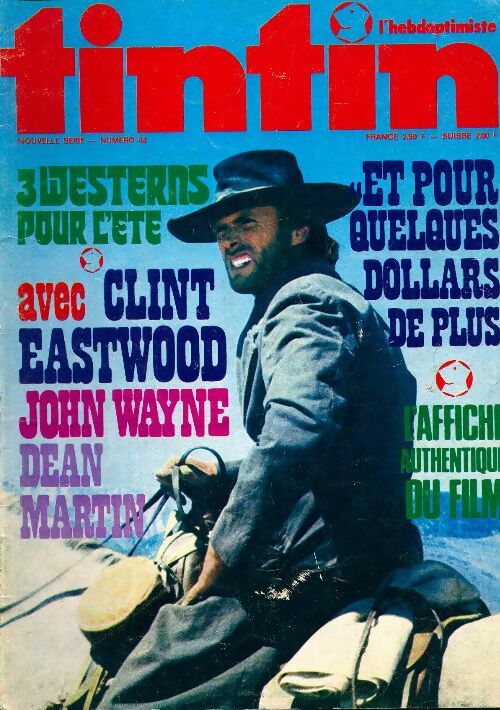 Livrenpoche : Tintin (nouvelle série) n°33 : 3 westerns pour l'été - Collectif - Livre