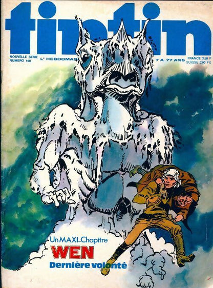 Livrenpoche : Tintin n°140 : Wen - Collectif - Livre