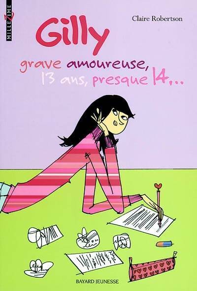 Livrenpoche : Gilly grave amoureuse 13 ans presque 14 - Claire Robertson - Livre