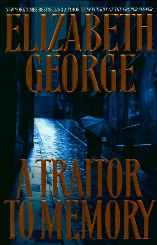Livrenpoche : A traitor to memory - Elizabeth George - Livre