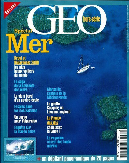 Livrenpoche : Géo hors-série n°1 : Spécial mer - Collectif - Livre