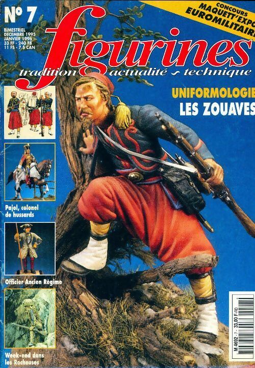 Livrenpoche : Figurines n°7 : Les zouaves - Collectif - Livre