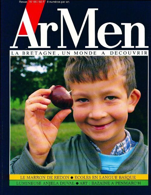 Livrenpoche : ArMen n°56 : Le marron de Redon / Ecoles en langue basque / Lumineuse Angela Duval / ... - Collectif - Livre