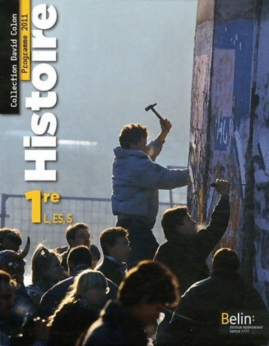 Livrenpoche : Histoire 1ère L, ES, S 2011 - David Colon - Livre