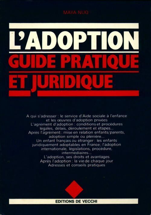 Livrenpoche : L'adoption - Maya Nuq - Livre