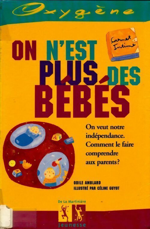 Livrenpoche : On n'est plus des bébés - Odile Amblard - Livre