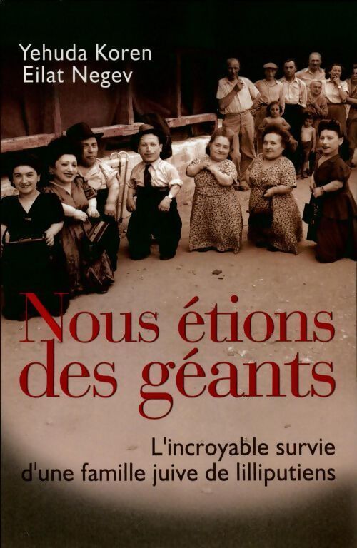 Livrenpoche : Nous étions des géants - Yehuda Koren - Livre