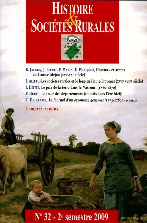 Livrenpoche : Histoire et sociétés rurales n°32 - Collectif - Livre