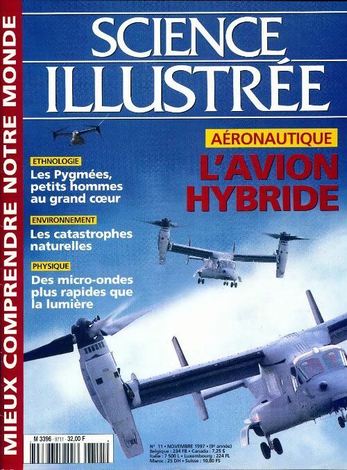 Livrenpoche : Science illustrée n°11 (9e année) : L'avion hybride - Collectif - Livre