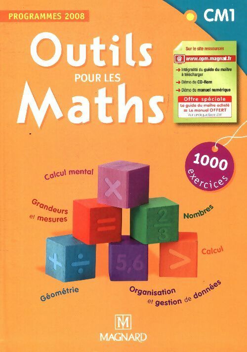 Livrenpoche : Outils pour les maths CM1 - Collectif - Livre