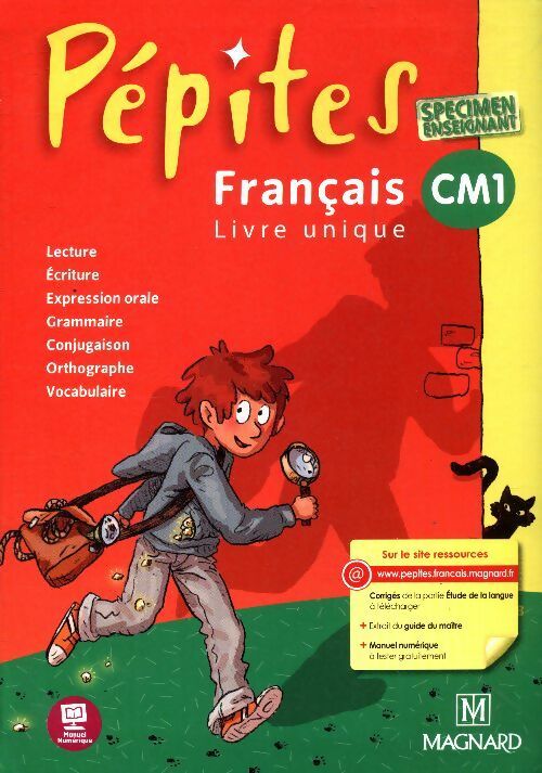 Livrenpoche : Pépites francais CM1  spécimen enseignant - Collectif - Livre