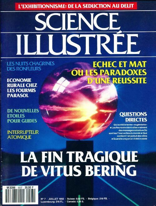 Livrenpoche : Science illustrée n°7 (4e année) : La fin tragique de vitus bering - Collectif - Livre