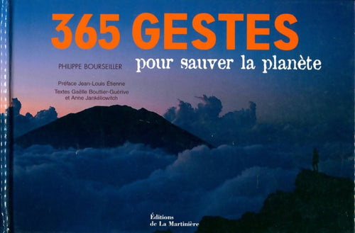 Livrenpoche : 365 gestes pour sauver la planète - Philippe Bourseiller - Livre