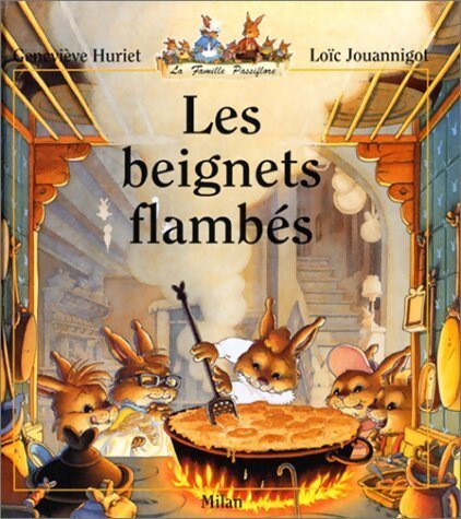 Les beignets flambés - Geneviève Huriet - Livre