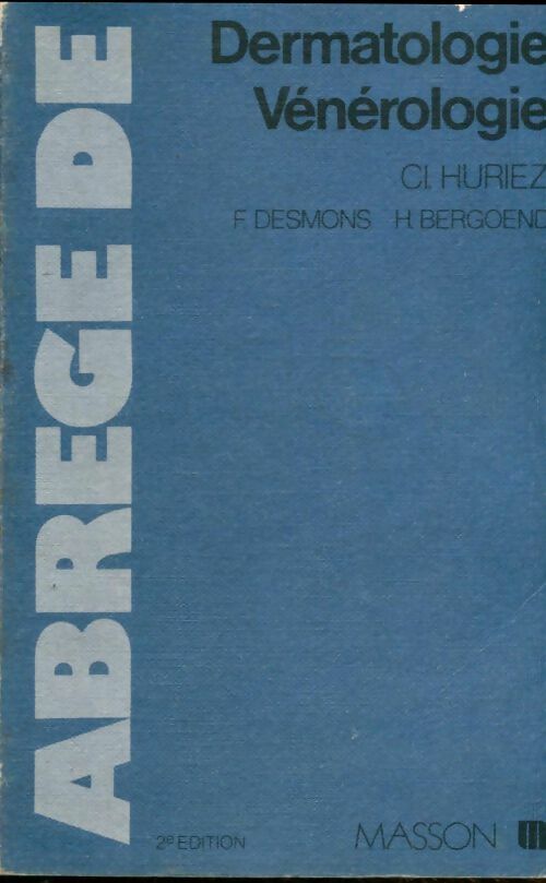 Livrenpoche : Abrégé de dermatologie et de vénérologie - Collectif - Livre