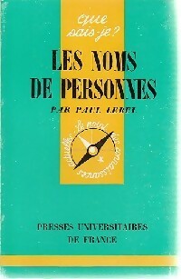 Livrenpoche : Les noms de personnes - Paul Lebel - Livre