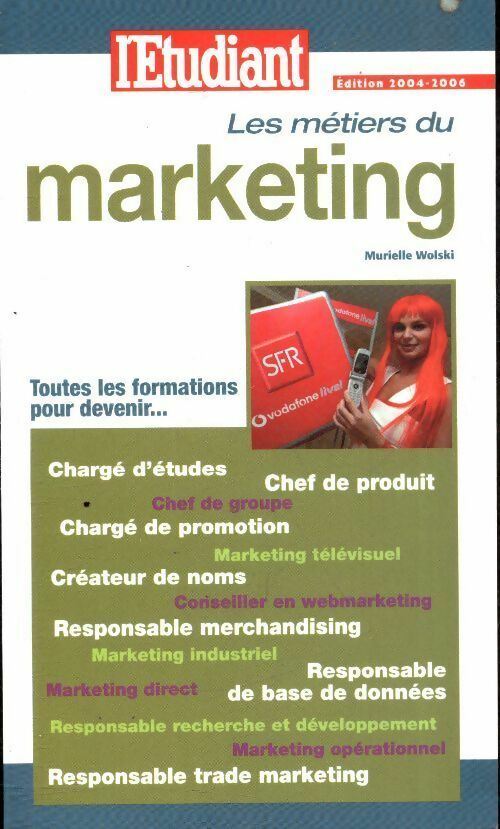Livrenpoche : Les métiers du marketing - Murielle Wolski-Quéré - Livre