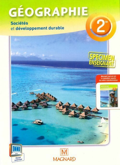 Livrenpoche : Géographie Seconde. Sociétés et développement durable - Collectif - Livre