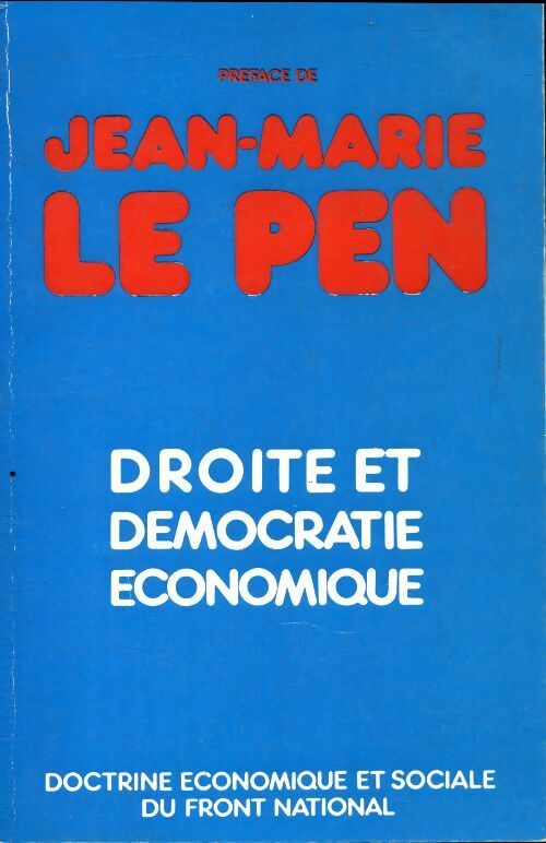 Livrenpoche : Droite et démocratie économique - Collectif - Livre