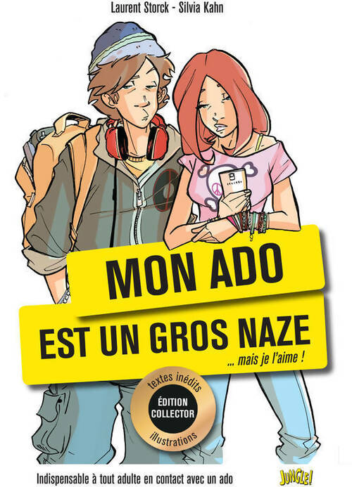 Livrenpoche : Mon ado est un gros naze - version collector - Silvia Kahn - Livre