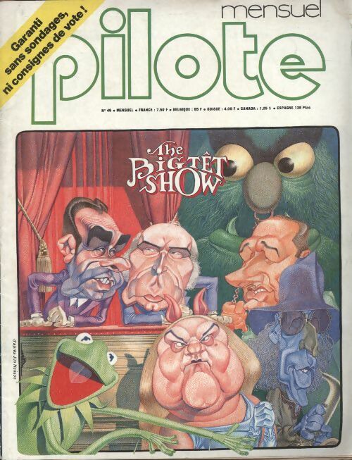 Livrenpoche : Pilote mensuel n°46 : The Bigtêt Show - Collectif - Livre
