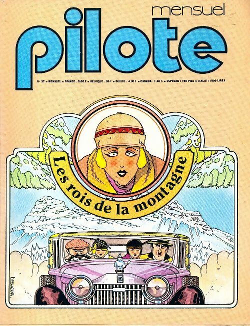 Livrenpoche : Pilote mensuel n°57 : Les rois de la montagne - Collectif - Livre