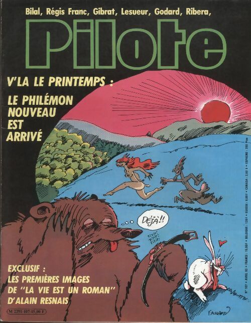 Livrenpoche : Pilote mensuel n°107 : V'la le printemps, le Philémon nouveau est arrivé - Collectif - Livre