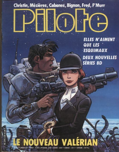 Livrenpoche : Pilote mensuel n°110 : Le nouveau Valérian - Collectif - Livre