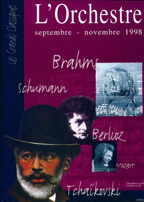 Livrenpoche : L'orchestre septembre-novembre 1998 - Collectif - Livre