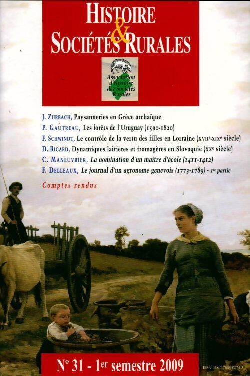 Livrenpoche : Histoire & sociétés rurales n°31 - Collectif - Livre