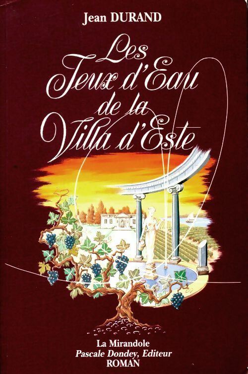 Livrenpoche : Les jeux d'eau de la villa d'Este - Jean Durand - Livre