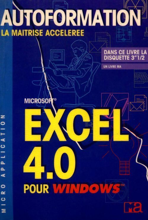 Livrenpoche : Microsoft excel 4.0 - Jacques De Schryver - Livre