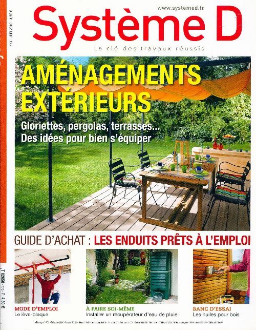 Livrenpoche : Système D n°773 : Aménagements extérieurs - Collectif - Livre